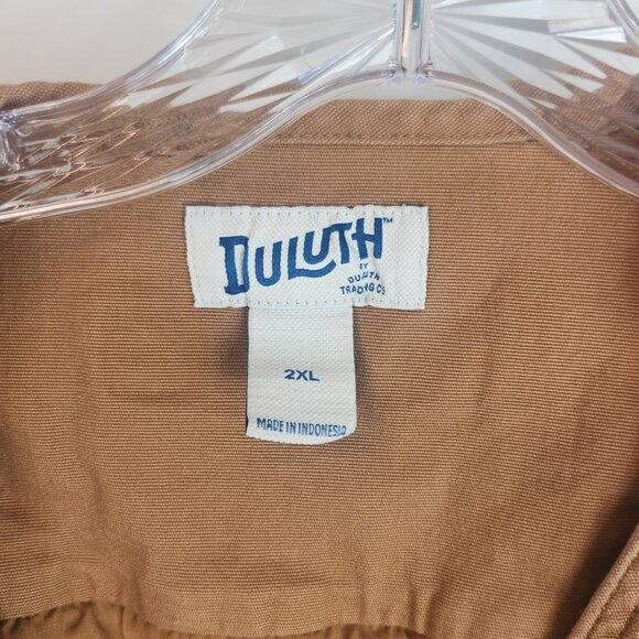 Duluth Trading Co. DuluthFlex Fire Hose Ultimate Work Vest 2XL | Brown Canvas - Picture 3 of 8